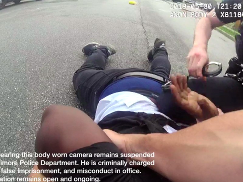 Cop Caught on Body Cam Arresting a Man for Talking