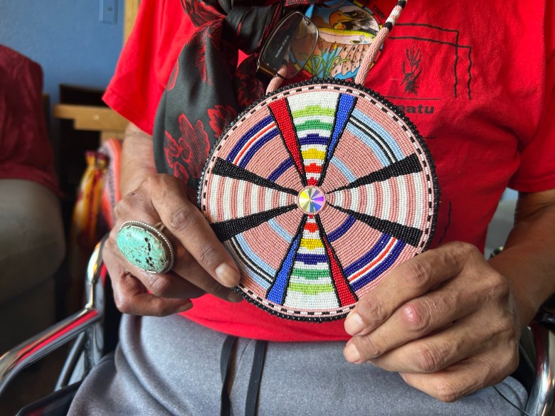 Paiute Elder Dean Barlese.